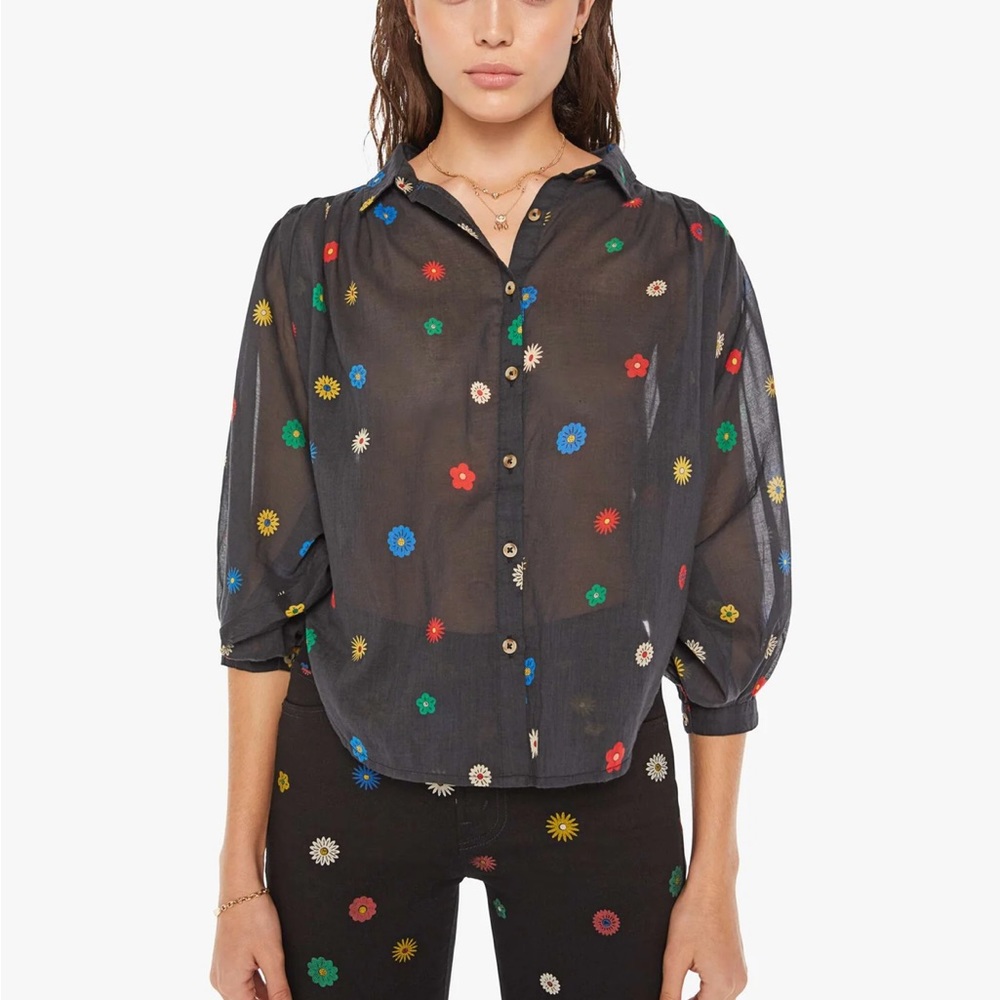 Mother The Breeze Top In Fresh As Daisy